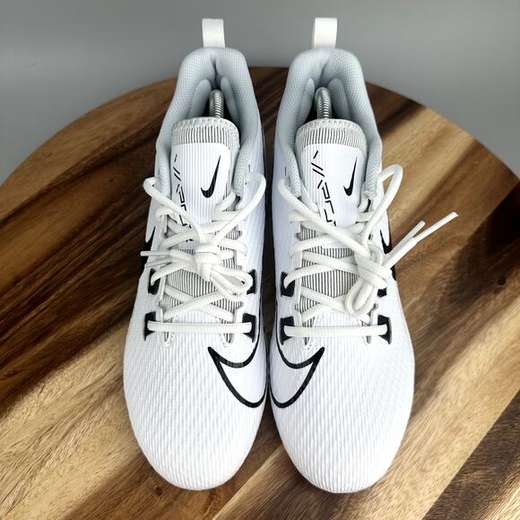 Nike Vapor Edge Speed 360 2 PE Sz 13 Wide Football Cleat White Black FZ4265 100 - Picture 2 of 8